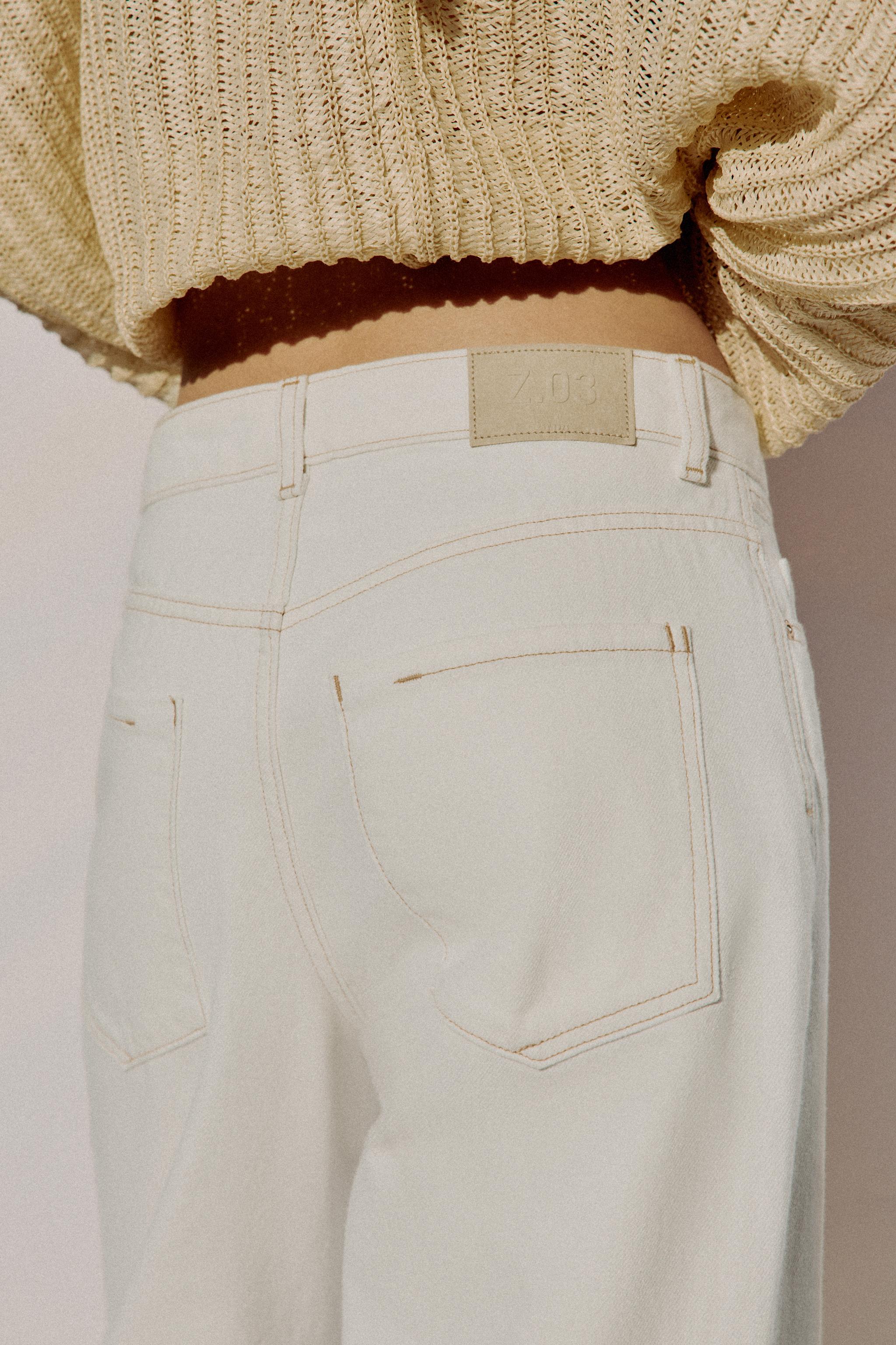 JEAN Z1975 DROIT TAILLE HAUTE LONGUEUR LONGUE